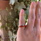 Zuni Sterling Silver Red Opal Stacker Ring