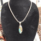 Navajo Turquoise  Sterling Silver Pendant