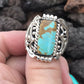 Beautiful Sterling Silver Royston Turquoise Ring