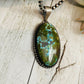 Navajo Sterling Silver & Sonoran Mountain Turquoise Pendant