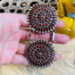Vintage Zuni Sterling Silver & Coral Pin/ Pendant Signed