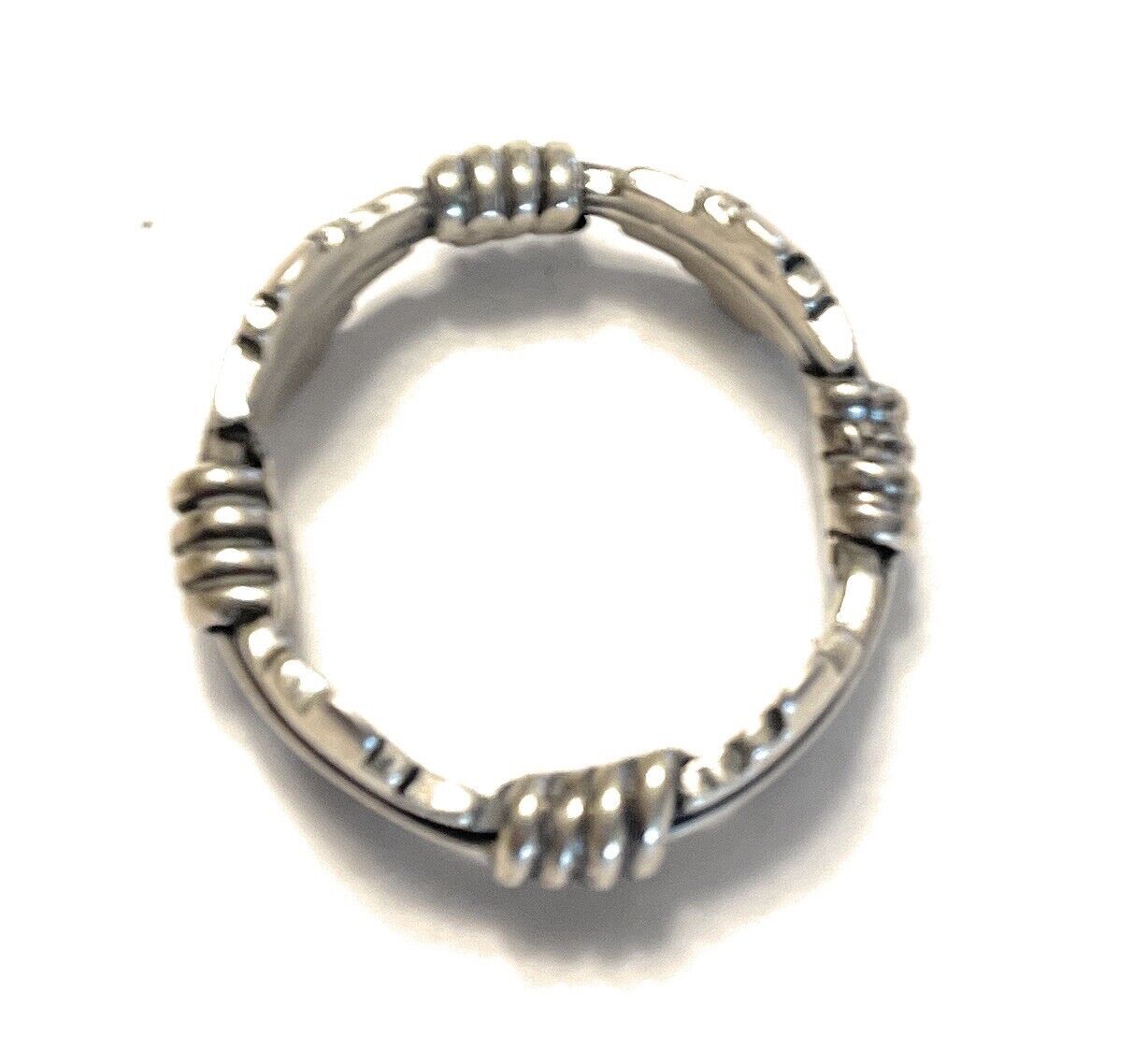 Navajo Sterling Silver Traditional Southwest Ring