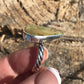 Navajo Royston Turquoise & Sterling Silver Rope Style  Ring Size 6