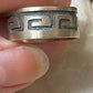 Sterling Silver Tribal Ring Size 10.25