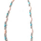 Navajo Sterling Silver Pearl, Turquoise & Queen Pink Conch Beaded Necklace 16”