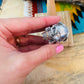 Handmade Sterling Silver Skull Ring Size 11.5