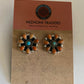 Handmade Spiny & Royston Turquoise Cluster post earrings