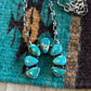 Navajo Sonoran Mountain Turquoise & Sterling Silver Naja Necklace Signed T Skeets