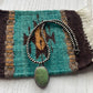 Navajo Sterling Silver & Turquoise Necklace Signed