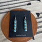Navajo Sterling Silver And Turquoise Dangles