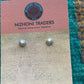 Navajo Sterling Silver 1/4” Stud Earrings
