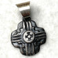 Navajo Sterling Silver Pendant By Chimney Butte