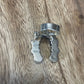 Handmade Sterling Silver Adjustable Horseshoe Rings Signed Nizhoni