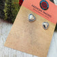 Navajo Sterling Silver Heart Stud Earrings