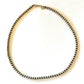 5mm Sterling Silver Navajo Pearl Style Beaded Necklace