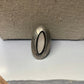 Vintage Old Pawn Sterling Silver & Mother of Pearl Ring Size 4.5