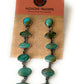 Federico Jimenez Turquoise & Sterling Silver Dangle Earrings
