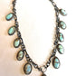Golden Hills Turquoise & Sterling Silver Necklace by Paul Livingston