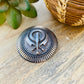 Vintage Navajo Hand Stamped Sterling Silver Pin/Pendant