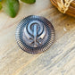 Vintage Navajo Hand Stamped Sterling Silver Pin/Pendant