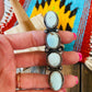 Navajo Golden Hills Turquoise & Sterling Silver Ring Size 6 Signed
