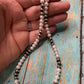 Handcrafted Sterling Silver and Freshwater Pearl Necklace 20”