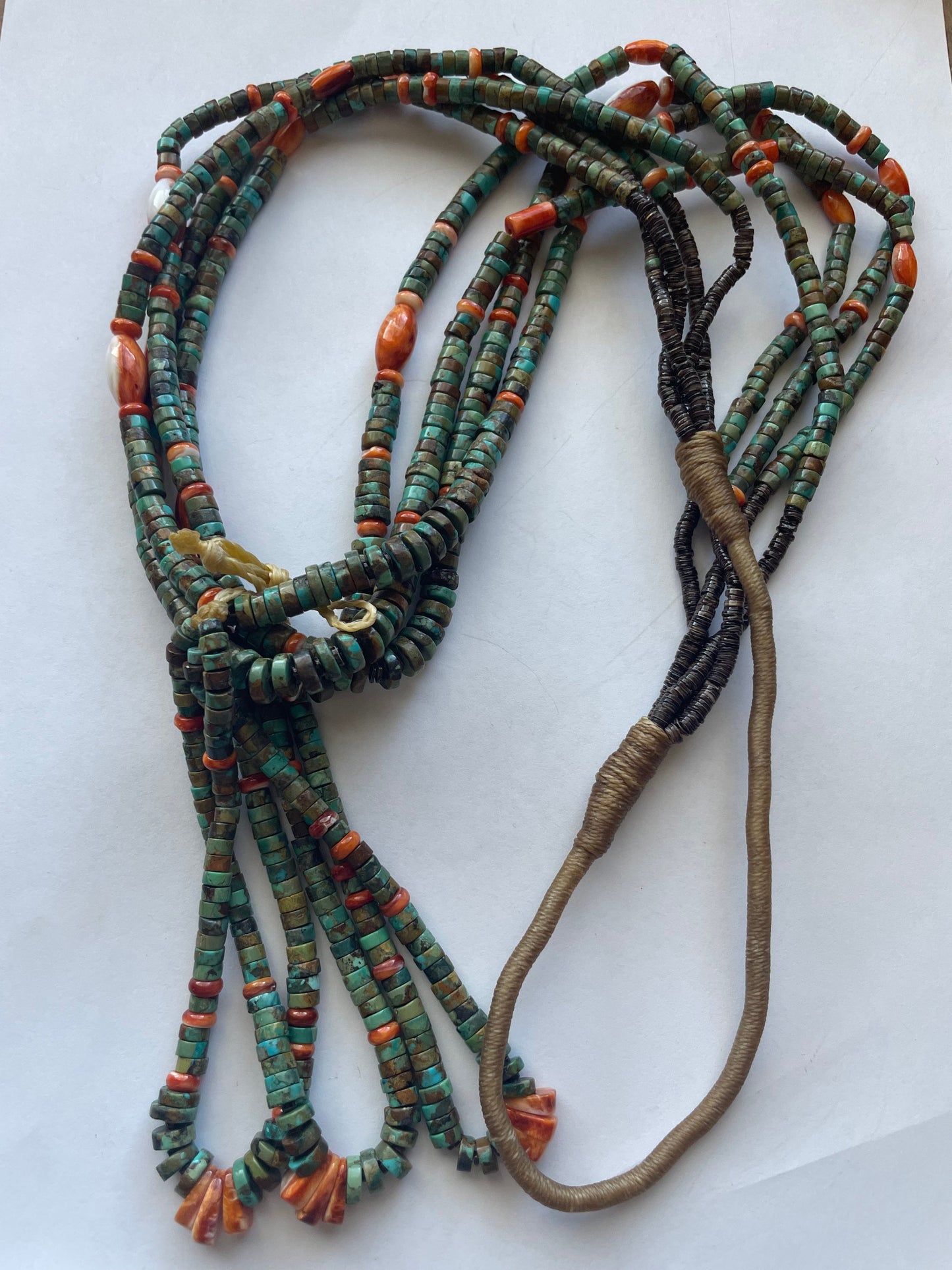 Navajo Jacla Beaded 4 Strand Necklace