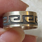 Sterling Silver Tribal Ring Size 10.25