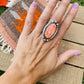 Native American Navajo Spiny And Sterling Silver Ring Size 8.5 - Sterling Silver Diva