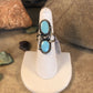 Native American Navajo Handmade Sleeping Beauty Turquoise Ring Sz 6 - Sterling Silver Diva